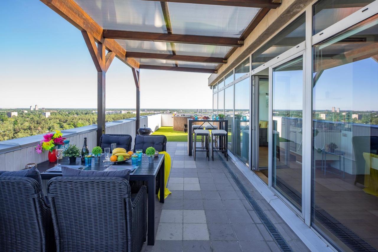 Skyhouse Riga Private Penthouse And Spa מראה חיצוני תמונה